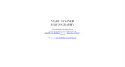 Desktop Screenshot of marcsteiner.com